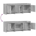 VidaXL Szafka pod telewizor 130 x 33 x 47 cm Szary Sonoma