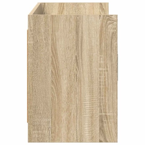 VidaXL Szafka pod telewizor 130 x 33 x 47 cm dąb Sonoma
