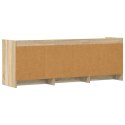 VidaXL Szafka pod telewizor 130 x 33 x 47 cm dąb Sonoma