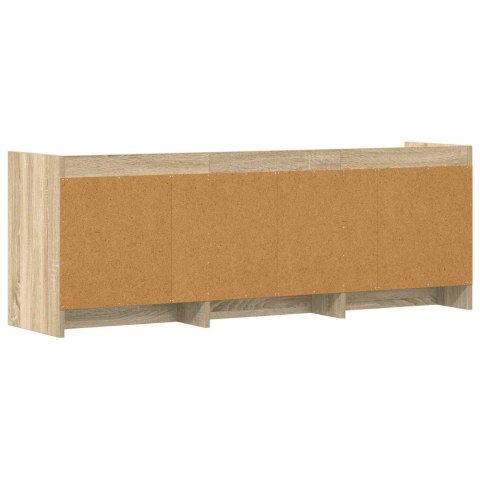VidaXL Szafka pod telewizor 130 x 33 x 47 cm dąb Sonoma