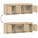 VidaXL Szafka pod telewizor 130 x 33 x 47 cm dąb Sonoma