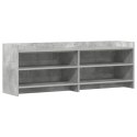 VidaXL Szafka pod telewizor 135 x 33 x 47 cm Betonowy szary