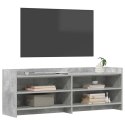 VidaXL Szafka pod telewizor 135 x 33 x 47 cm Betonowy szary