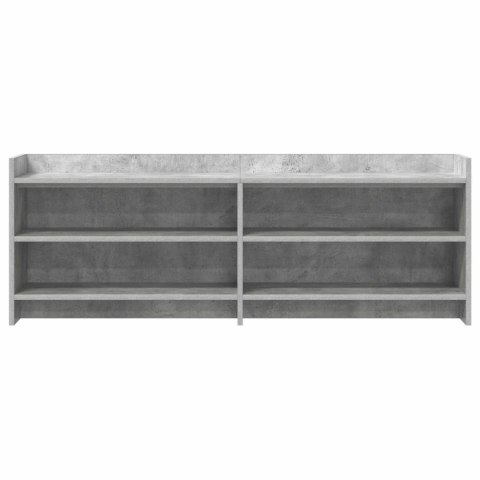 VidaXL Szafka pod telewizor 135 x 33 x 47 cm Betonowy szary