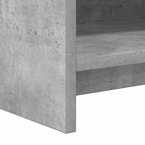 VidaXL Szafka pod telewizor 135 x 33 x 47 cm Betonowy szary