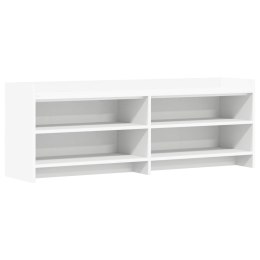 VidaXL Szafka pod telewizor 135 x 33 x 47 cm Biały Drewno inżynieryjne