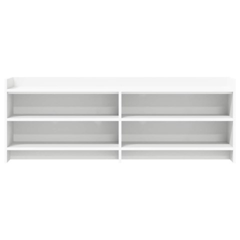 VidaXL Szafka pod telewizor 135 x 33 x 47 cm Biały Drewno inżynieryjne
