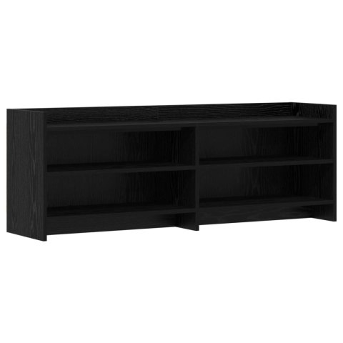 VidaXL Szafka pod telewizor 135 x 33 x 47 cm Czarny dąb