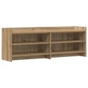 VidaXL Szafka pod telewizor 135 x 33 x 47 cm Dąb artisan