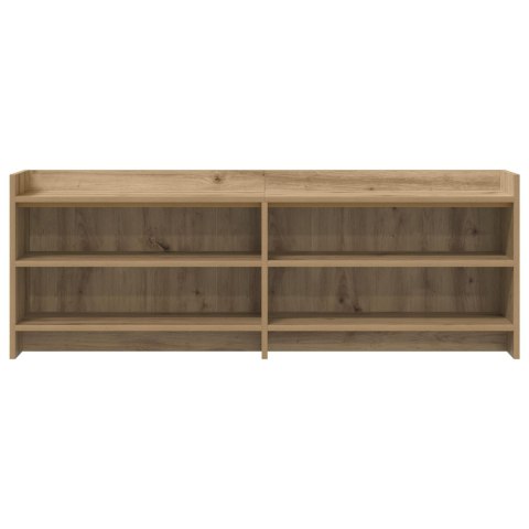 VidaXL Szafka pod telewizor 135 x 33 x 47 cm Dąb artisan
