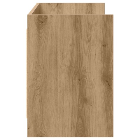 VidaXL Szafka pod telewizor 135 x 33 x 47 cm Dąb artisan