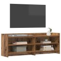VidaXL Szafka pod telewizor 135 x 33 x 47 cm Stare drewno