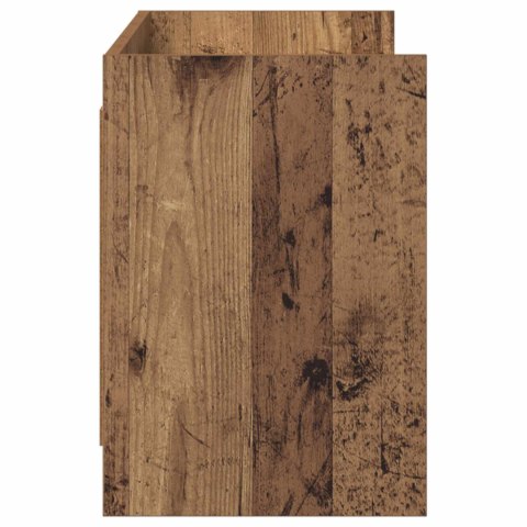 VidaXL Szafka pod telewizor 135 x 33 x 47 cm Stare drewno