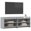 VidaXL Szafka pod telewizor 135 x 33 x 47 cm Szary Sonoma