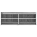 VidaXL Szafka pod telewizor 135 x 33 x 47 cm Szary Sonoma