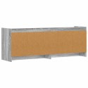 VidaXL Szafka pod telewizor 135 x 33 x 47 cm Szary Sonoma