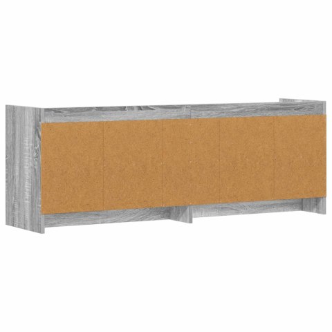 VidaXL Szafka pod telewizor 135 x 33 x 47 cm Szary Sonoma