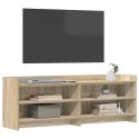 VidaXL Szafka pod telewizor 135 x 33 x 47 cm dąb Sonoma