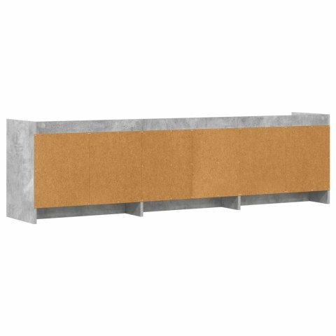 VidaXL Szafka pod telewizor 168 x 33 x 47 cm Betonowy szary