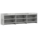 VidaXL Szafka pod telewizor 168 x 33 x 47 cm Betonowy szary