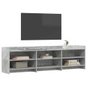 VidaXL Szafka pod telewizor 168 x 33 x 47 cm Betonowy szary
