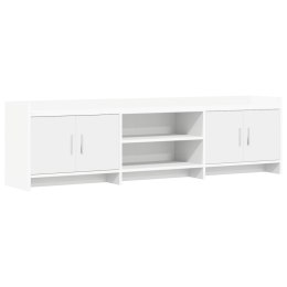 VidaXL Szafka pod telewizor 168 x 33 x 47 cm Biały Drewno inżynieryjne