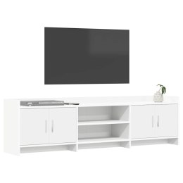 VidaXL Szafka pod telewizor 168 x 33 x 47 cm Biały Drewno inżynieryjne