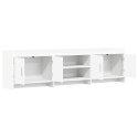 VidaXL Szafka pod telewizor 168 x 33 x 47 cm Biały Drewno inżynieryjne