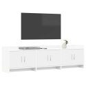 VidaXL Szafka pod telewizor 168 x 33 x 47 cm Biały Drewno inżynieryjne