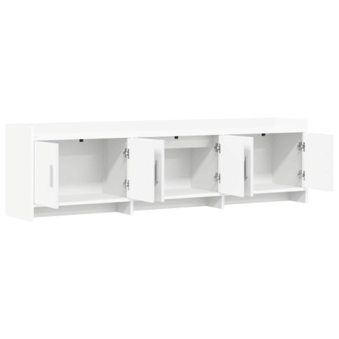 VidaXL Szafka pod telewizor 168 x 33 x 47 cm Biały Drewno inżynieryjne
