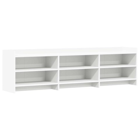 VidaXL Szafka pod telewizor 168 x 33 x 47 cm Biały Drewno inżynieryjne