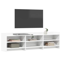 VidaXL Szafka pod telewizor 168 x 33 x 47 cm Biały Drewno inżynieryjne