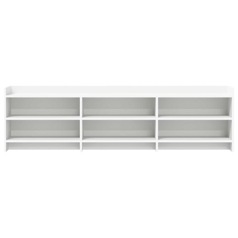 VidaXL Szafka pod telewizor 168 x 33 x 47 cm Biały Drewno inżynieryjne