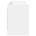 VidaXL Szafka pod telewizor 168 x 33 x 47 cm Biały Drewno inżynieryjne