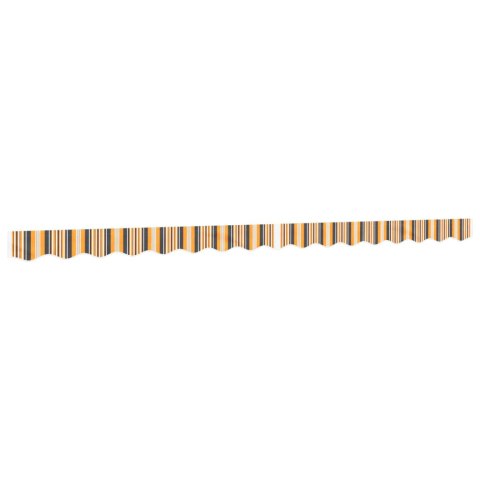 VidaXL Lambrekin do markizy, żółto-szare paski, 4 m