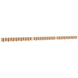 VidaXL Lambrekin do markizy, żółto-szare paski, 5 m