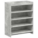 VidaXL Szafka na buty Betonowy szary 73,5 x 36 x 92 cm