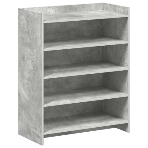 VidaXL Szafka na buty Betonowy szary 73,5 x 36 x 92 cm