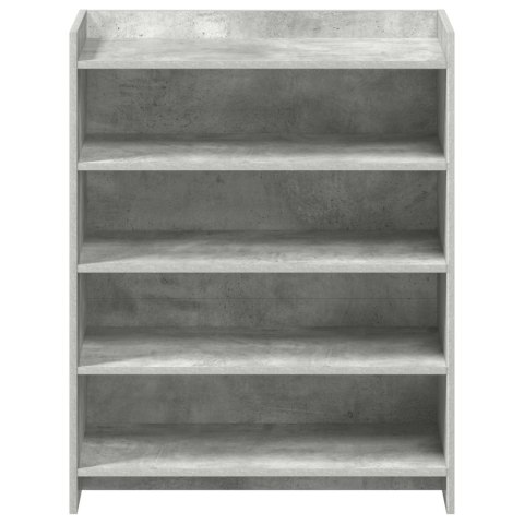 VidaXL Szafka na buty Betonowy szary 73,5 x 36 x 92 cm