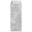 VidaXL Szafka na buty Betonowy szary 73,5 x 36 x 92 cm