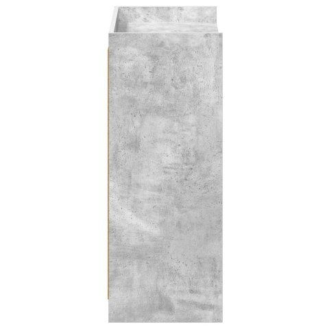 VidaXL Szafka na buty Betonowy szary 73,5 x 36 x 92 cm