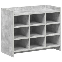 VidaXL Szafka na buty Betonowy szary 85 x 39,5 x 70 cm