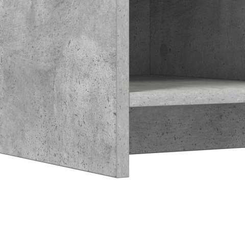 SZAFKA NA BUTY BETONOWY SZARY 85X39,5X70CM