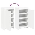 VidaXL Szafka na buty Biały 48 x 36 x 92 cm Drewno inżynieryjne