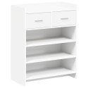 VidaXL Szafka na buty Biały 73,5 x 36 x 92 cm Drewno inżynieryjne