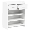 VidaXL Szafka na buty Biały 73,5 x 36 x 92 cm Drewno inżynieryjne