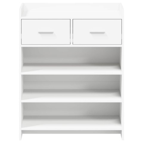 VidaXL Szafka na buty Biały 73,5 x 36 x 92 cm Drewno inżynieryjne