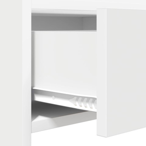 VidaXL Szafka na buty Biały 73,5 x 36 x 92 cm Drewno inżynieryjne