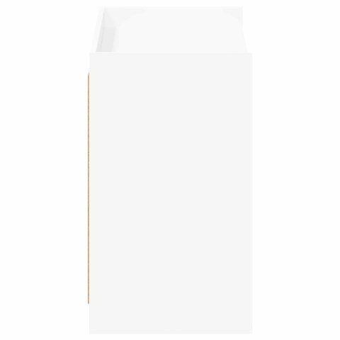 SZAFKA NA BUTY BIAŁY 85X39,5X70CM DREWNO INŻYNIERYJNE