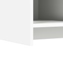 SZAFKA NA BUTY BIAŁY 85X39,5X70CM DREWNO INŻYNIERYJNE